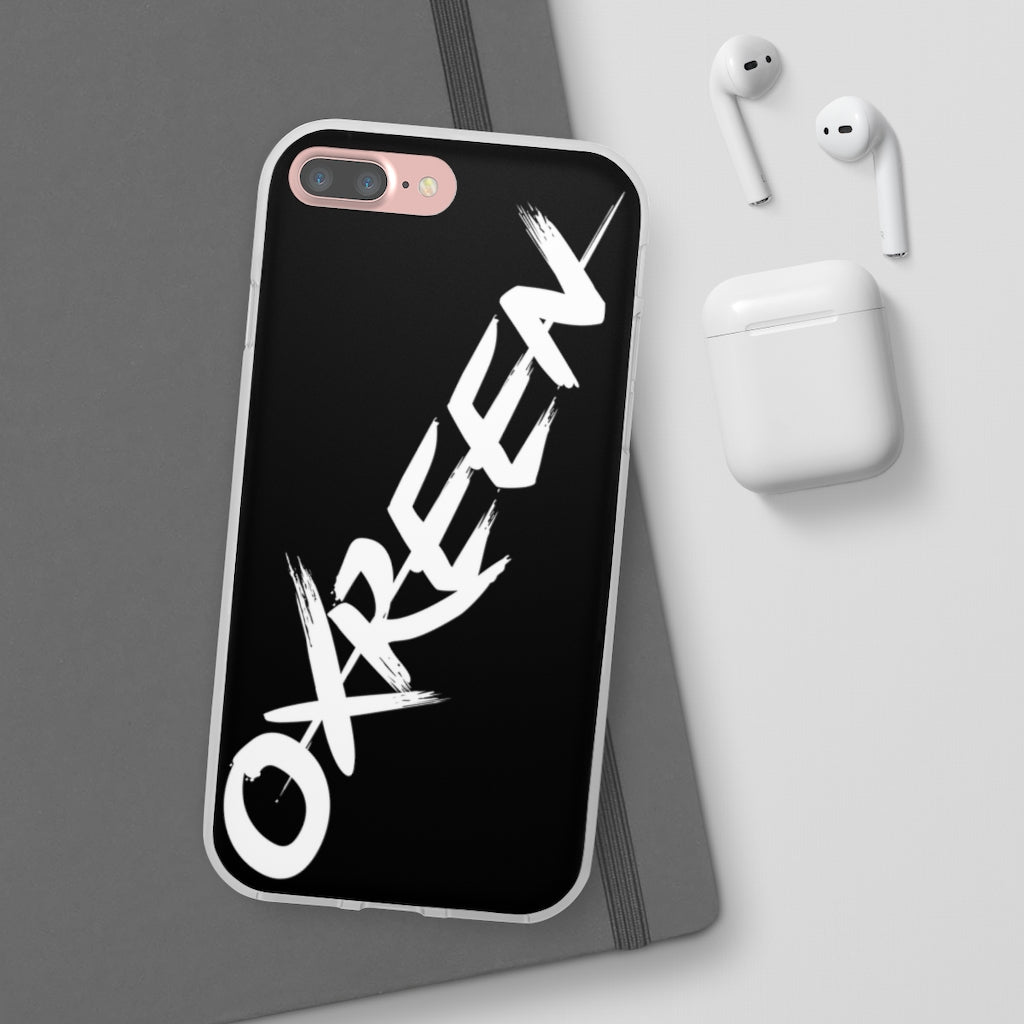 iPhone Black Flexi Case Oxreen